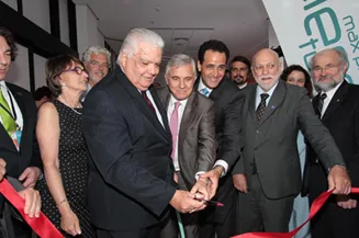 Inauguração institucional com parceiros e autoridades
